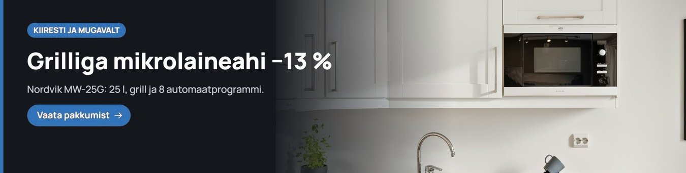 Grilliga mikrolaineahi −13 %